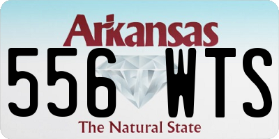 AR license plate 556WTS