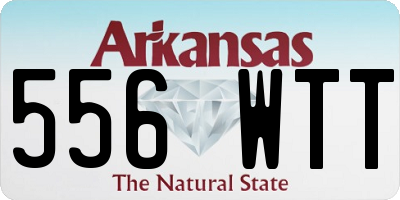 AR license plate 556WTT
