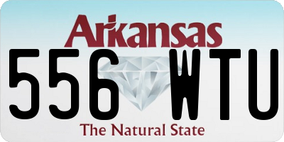 AR license plate 556WTU