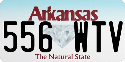 AR license plate 556WTV