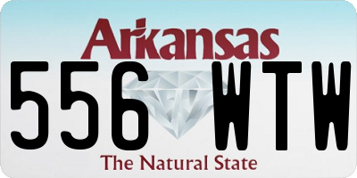 AR license plate 556WTW