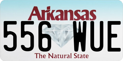 AR license plate 556WUE