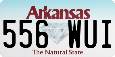 AR license plate 556WUI