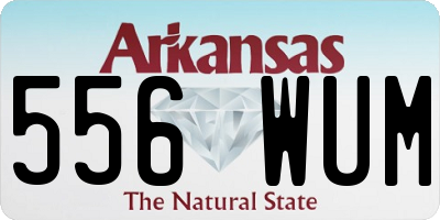 AR license plate 556WUM