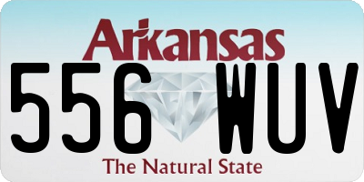 AR license plate 556WUV