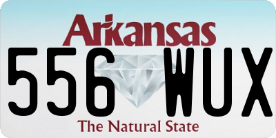 AR license plate 556WUX
