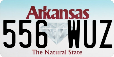 AR license plate 556WUZ