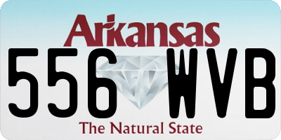 AR license plate 556WVB