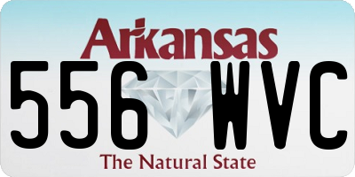 AR license plate 556WVC