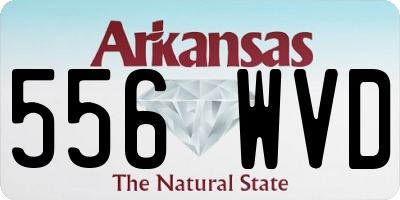 AR license plate 556WVD