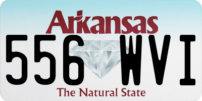 AR license plate 556WVI