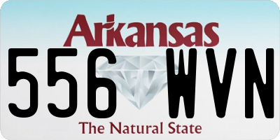 AR license plate 556WVN