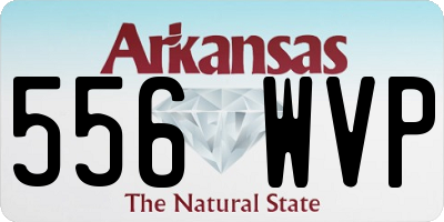 AR license plate 556WVP