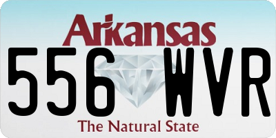 AR license plate 556WVR