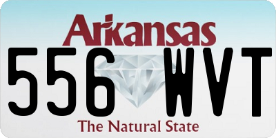 AR license plate 556WVT