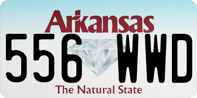 AR license plate 556WWD