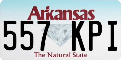 AR license plate 557KPI