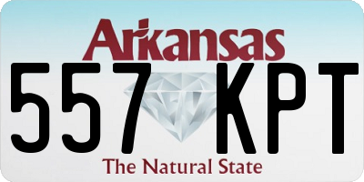 AR license plate 557KPT