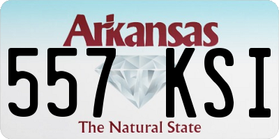 AR license plate 557KSI
