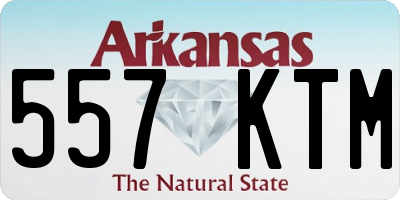 AR license plate 557KTM