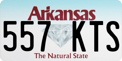 AR license plate 557KTS