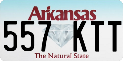 AR license plate 557KTT