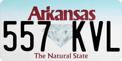 AR license plate 557KVL