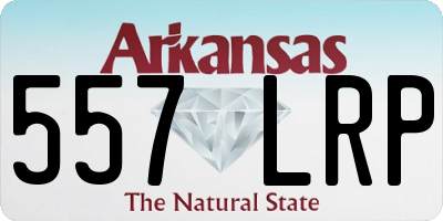 AR license plate 557LRP