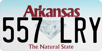 AR license plate 557LRY