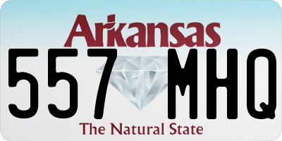 AR license plate 557MHQ