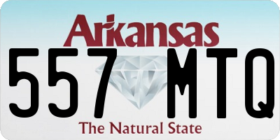 AR license plate 557MTQ