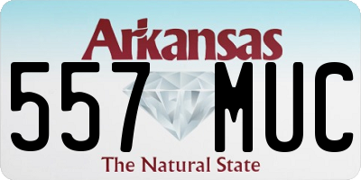 AR license plate 557MUC