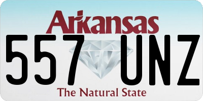 AR license plate 557UNZ
