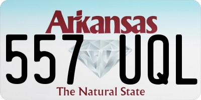 AR license plate 557UQL