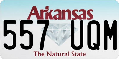 AR license plate 557UQM