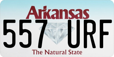 AR license plate 557URF