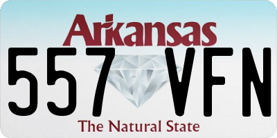 AR license plate 557VFN