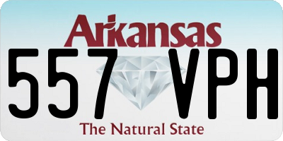 AR license plate 557VPH
