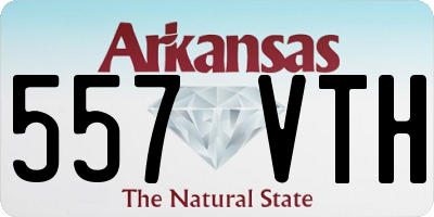 AR license plate 557VTH