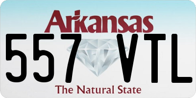 AR license plate 557VTL