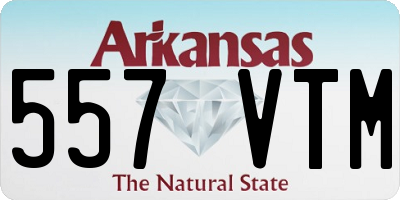AR license plate 557VTM