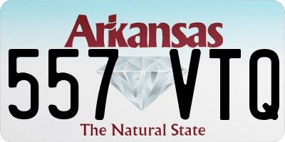 AR license plate 557VTQ
