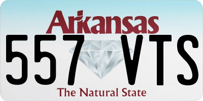 AR license plate 557VTS