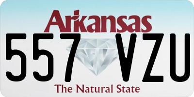AR license plate 557VZU