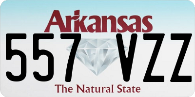 AR license plate 557VZZ