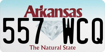 AR license plate 557WCQ