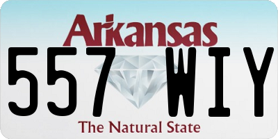 AR license plate 557WIY