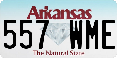 AR license plate 557WME