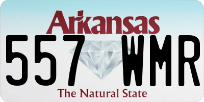 AR license plate 557WMR