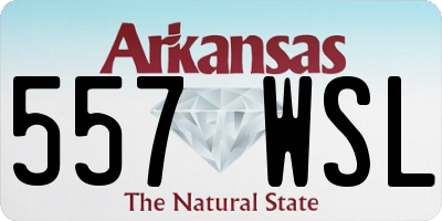 AR license plate 557WSL